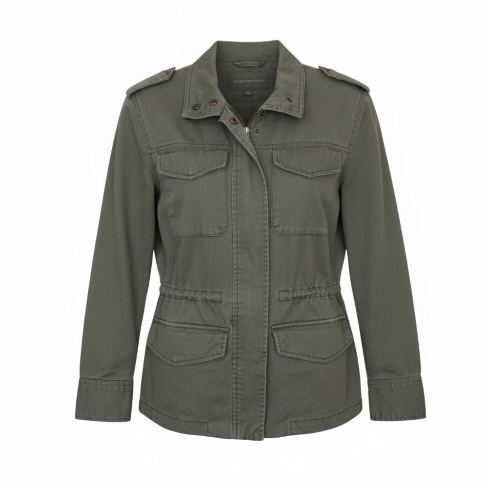 ‎Aeropostale 100% Cotton Drawstring Waist Full Zip Jacket